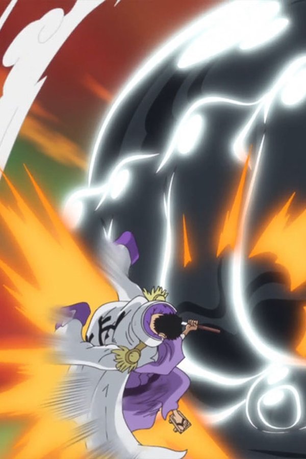 One Piece: All’arrembaggio! – S17E743 – Spirito virile – Rufy contro Fujitora in uno scontro testa a testa!