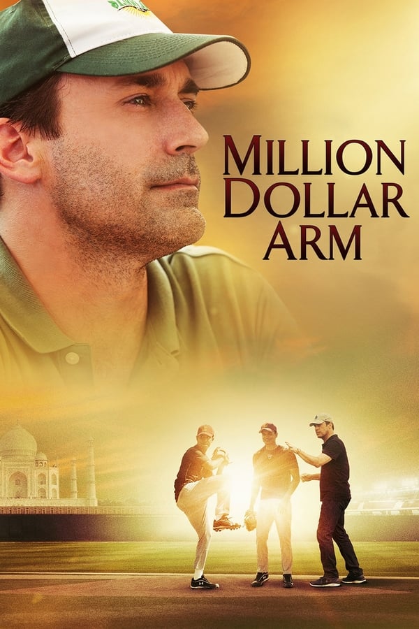 In a last-ditch effort to save his career, sports agent JB Bernstein (Jon Hamm) dreams up a wild game plan to find Major League Baseball’s next great pitcher from a pool of cricket players in India. He soon discovers two young men who can throw a fastball but know nothing about the game of baseball. Or America. It’s an incredible and touching journey that will change them all — especially JB, who learns valuable lessons about teamwork, commitment and family.