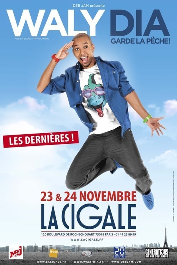 Après 3 saisons complètes au Comedy Club et un véritable succès au Théâtre du Trévise depuis plus d’un an, Waly Dia pousse les murs et débarque à la Cigale pour 2 shows d’exception !  Produit par Jamel Debbouze, c’est auprès de son public que Waly Dia s’amuse à trouver chaque soir son inspiration.  Originaire de Grenoble et ancien danseur à la gestuelle dynamique et précise, Waly Dia s’approprie la scène dès le premier instant et nous embarque dans son univers hilarant. Jamais dans le communautaire, toujours dans l’universel mais loin du consensuel, Waly se balade sur scène comme à la maison et déballe des vérités aussi surprenantes que pertinentes.  C’est à l’écoute de son public qu’il construit son spectacle, laissant une grande place au partage et à l’improvisation. Cocktail débordant d’énergie, Waly Dia séduit par sa justesse et par son authenticité.  Comme des milliers de spectateurs, venez découvrir un artiste généreux dans un spectacle explosif ! Coup de cœur assuré !