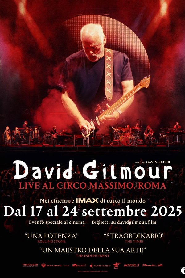David Gilmour – Live al Circo Massimo. Roma (2025)