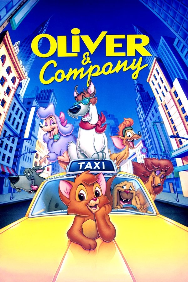 This animated take on Oliver Twist re-imagines Oliver as an adorable orphaned kitten who struggles to survive in New York City and falls in with a band of canine criminals led by an evil human. First, Oliver meets Dodger, a carefree mutt with street savoir faire. But when Oliver meets wealthy Jenny on one of the gang's thieving missions, his life changes forever.