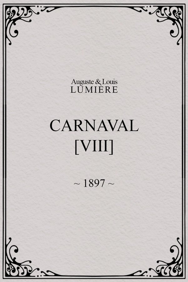 Carnaval, [VIII] poster