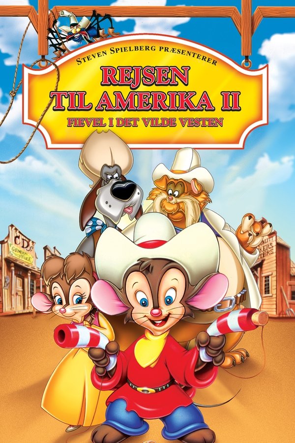 DK - Rejsen til Amerika 2 - Fievel i det vilde vesten (1991)