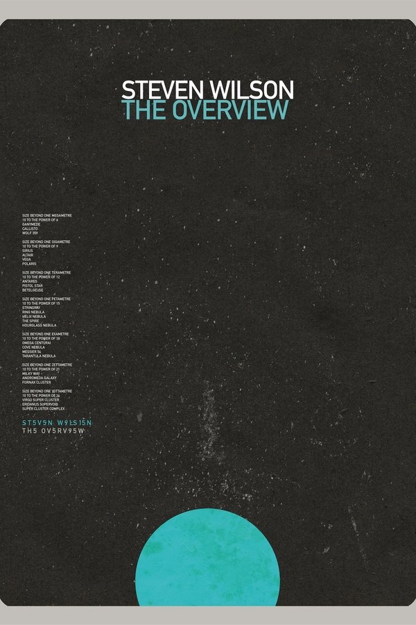 Steven Wilson - The Overview poster