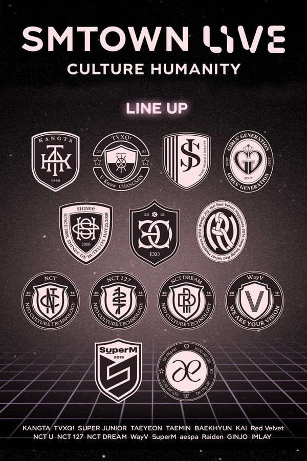 SMTOWN LIVE "Culture Humanity" poster
