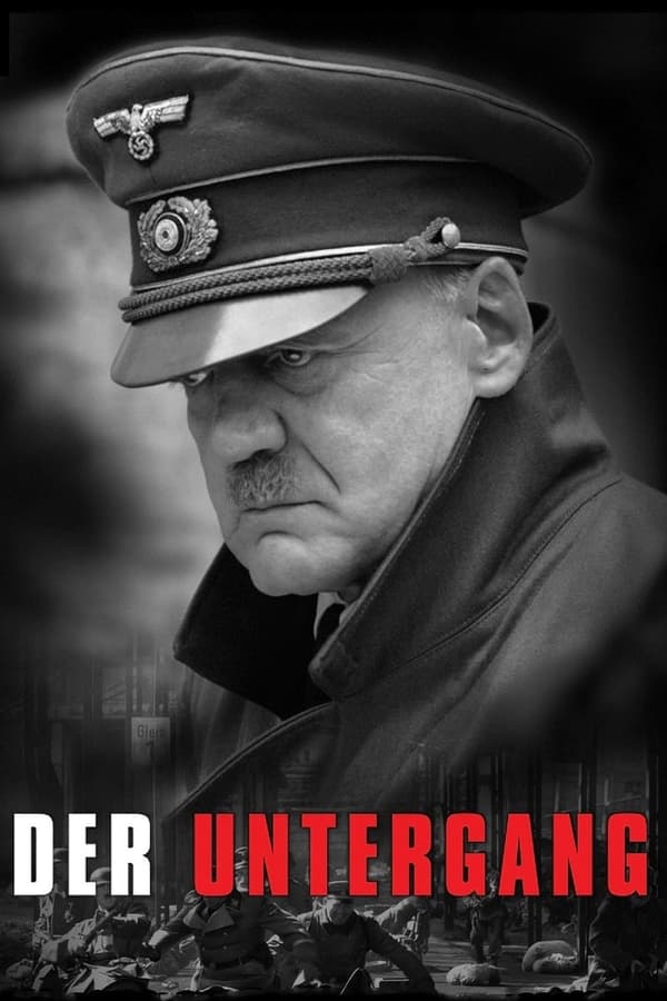 De Duitse tiran Adolf Hitler brengt de laatste dagen van zijn heerschappij door in zijn bunker onder Berlijn. Het Rode Leger heeft met grote overmacht Berlijn omringd en daarbij vooral burgerslachtoffers gemaakt.