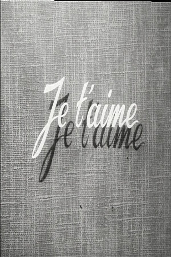 Je t’aime