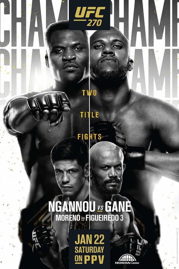 EN - UFC 270: Ngannou vs. Gane  (2022)