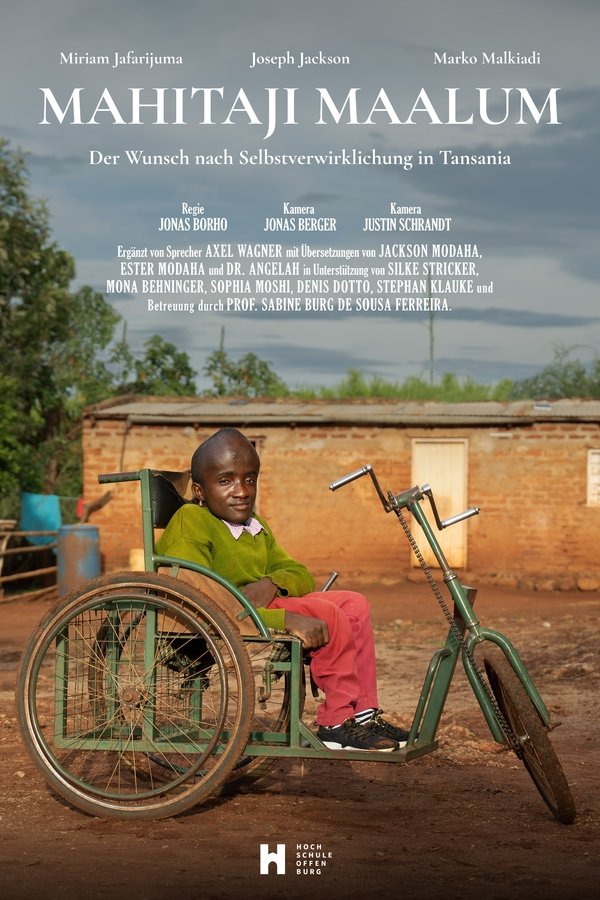 Mahitaji Maalum - Der Wunsch nach Selbstverwirklichung in Tansania poster