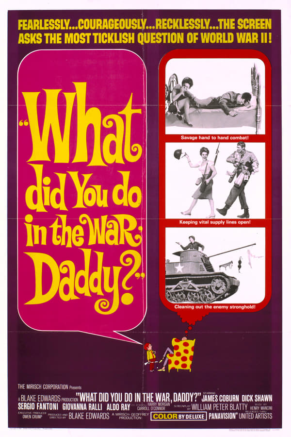 EN - What Did You Do in the War, Daddy?  (1966)
