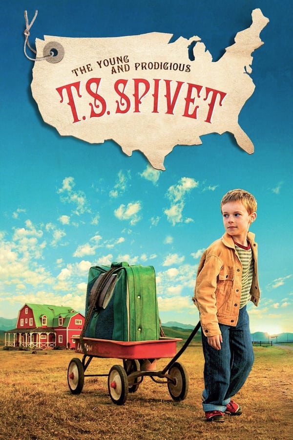 A 10-year-old child prodigy cartographer secretly leaves his family's ranch in Montana where he lives with his cowboy father and scientist mother and travels across the country on board a freight train to receive an award at the Smithsonian Institute.
