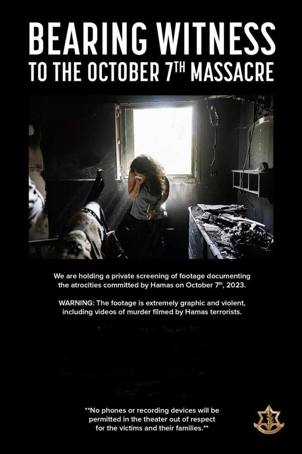 Bearing Witness poster