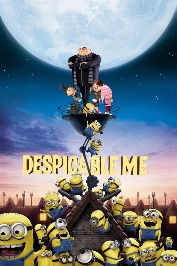 Villainous Gru lives up to his reputation as a despicable, deplorable and downright unlikable guy when he hatches a plan to steal the moon from the sky. But he has a tough time staying on task after three orphans land in his care.