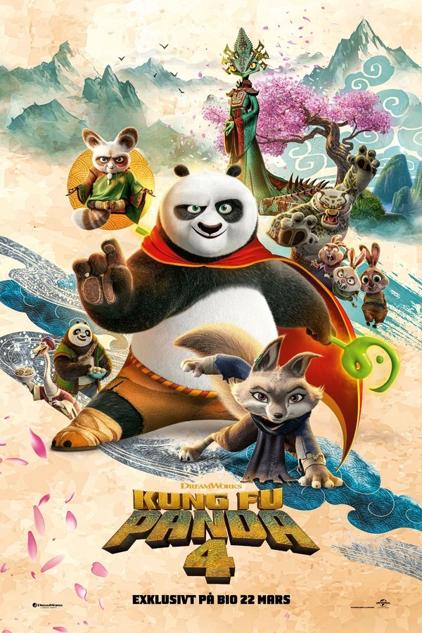 SE - Kung Fu Panda 4 (Svenskt Tal)
