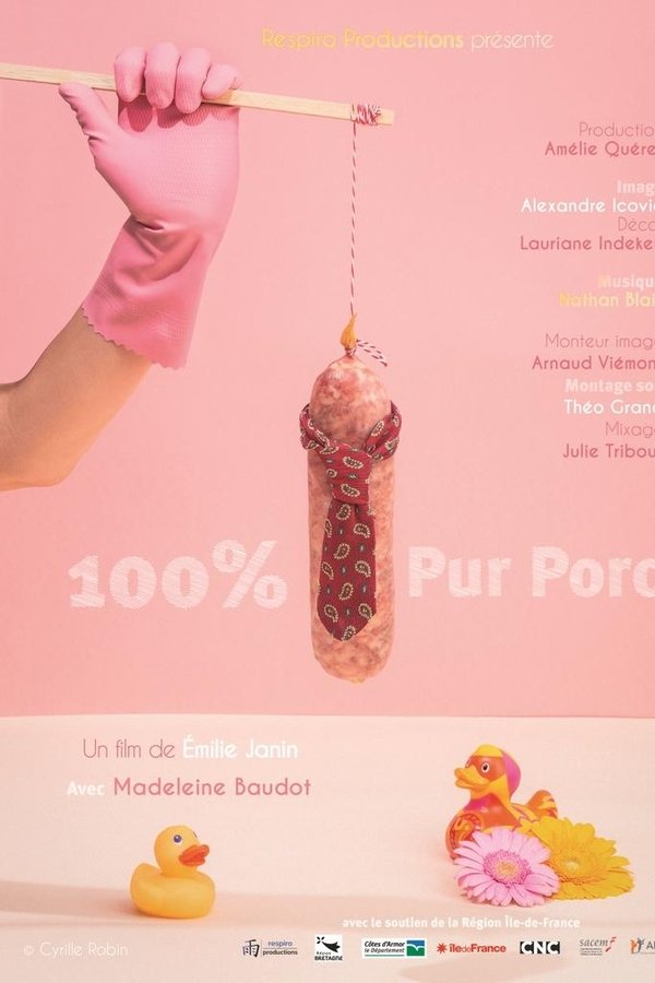 100% pur porc poster