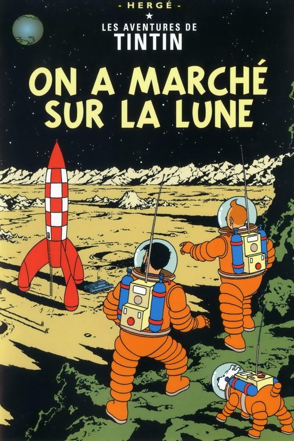 La fusée a décollé de Syldavie, emportant Tintin, Haddock, Tournesol, Wolf et Milou (bien sûr) vers la Lune.  Mais depuis la mise à feu, impossible de rétablir le contact avec les occupants. Ont-ils été écrasés par une pression au décollage trop forte ? Une fuite d’oxygène les aurait-elle trahis ?  Et la présente imprévue des Dupond à bord va-t-elle conduire la mission à sa perte?