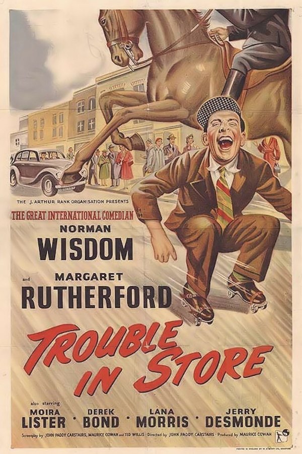 Norman is working in the stock room of a large London department store, but he has ambition (doesn't he always !!), he wants to be a window dresser making up the public displays. Whilst trying to fulfill his ambition, he falls in love (doesn't he always !!), with one of the shopgirls. Together they discover a plot to rob the store and, somehow, manage to foil the robbers.