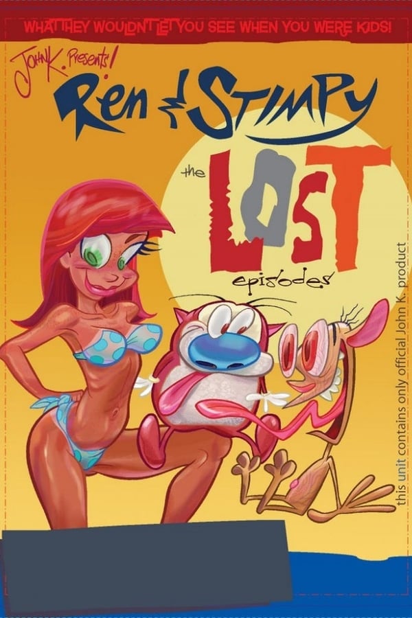 Ren & Stimpy Adult Party Cartoon Poster