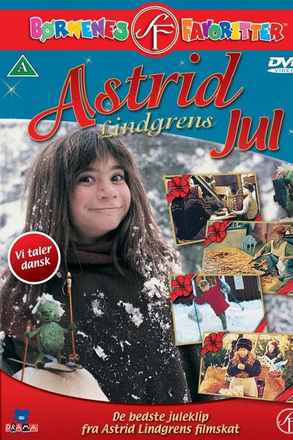 Följ med till Astrid Lindgrens jul! Vi har samlat julepisoder från åtta av Astrid Lindgrens kända filmer. Du får njuta av en sagolik vinter och julstämning. Ilon Wikland har skapat de sjungande rumpnissarna.Här möter du Pippi Långstrump och Herr Nilsson som bakar pepparkakor. Pippi får en spännande julklapp av Tommy och Annika. På Saltkråkan säljer Stina Skrållan för 25 öre och köper en cocosboll för pengarna men kan inte njuta riktigt. Lotta på Bråkmakargatan tycker inte att det blir någon riktig jul om det inte finns en julgran hemma på julafton. När Ronja fastnar med skidan i snön kommer både rumpnissarna och den farliga vildvittran. Det blev en härlig jul för de gamla när Emil ordnade det stora Tabberaset i Katthult. På Junibacken firas det också jul och då vill Madicken ge Abbe något riktigt fint. Kajsa Kavat hjälper mormor att sälja karameller på julmarknaden.