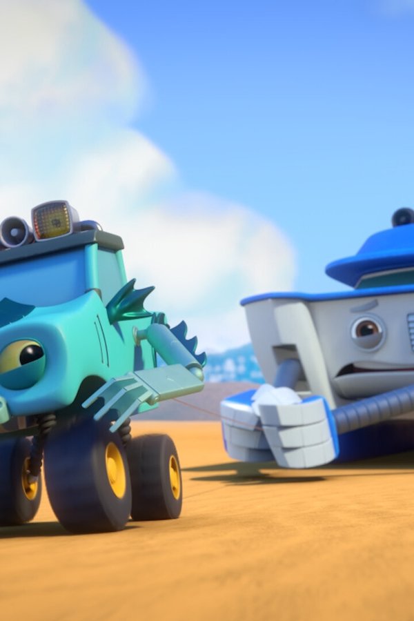 Mega Monsterwheelies – S01E14 – La grande onda