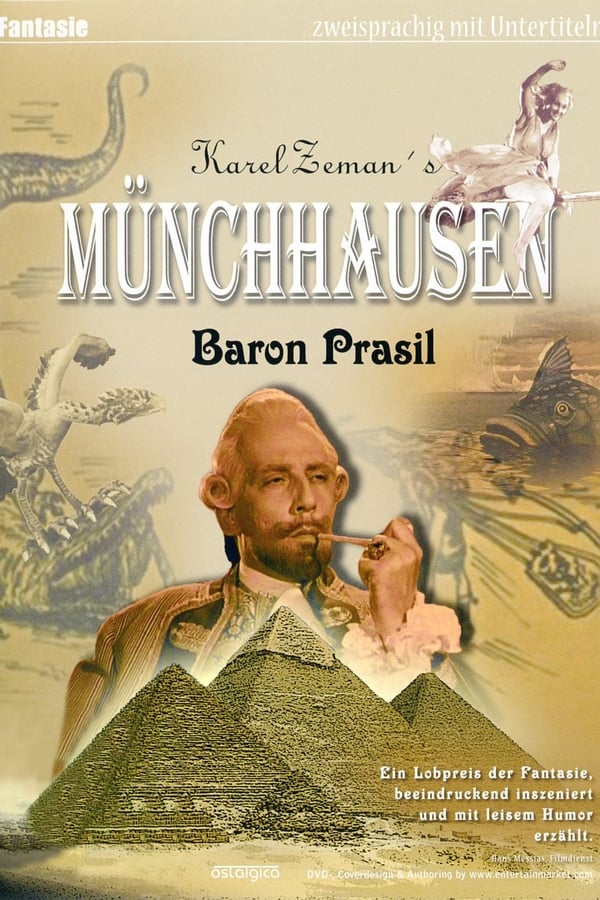 Der auf dem Mond heimisch gewordene Baron Münchhausen und ein Kosmonaut besuchen gemeinsam die Erde. Beide wandeln auf den Pfaden der Liebe und des menschlichen Erfindungsgeistes.
 Fantasievolle Mischung aus Real- und Trickszenen.