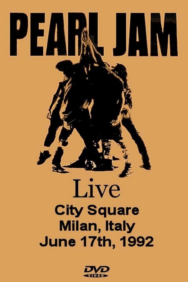 poster-do-filme-Pearl Jam:  Live In Milan '92 