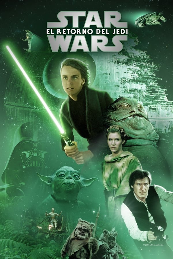 Luke Skywalker y la princesa Leia deben viajar a Tatooine para liberar a Han Solo. Para conseguirlo, deben infiltrarse en la peligrosa guarida de Jabba the Hutt, el gángster más temido de la galaxia. Una vez reunidos, el equipo recluta a tribus de Ewoks para combatir a las fuerzas imperiales en los bosques de la luna de Endor. Mientras tanto, el Emperador y Darth Vader conspiran para convertir a Luke al lado oscuro, pero el joven Skywalker, por su parte, está decidido a reavivar el espíritu del Jedi en su padre. La guerra civil galáctica culmina en un último enfrentamiento entre las fuerzas rebeldes unificadas y una segunda Estrella de la Muerte, indefensa e incompleta, en una batalla que decidirá el destino de la galaxia.