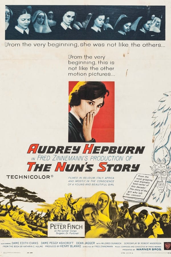 After leaving a wealthy Belgian family to become a nun, Sister Luke struggles with her devotion to her vows during crisis, disappointment, and World War II.