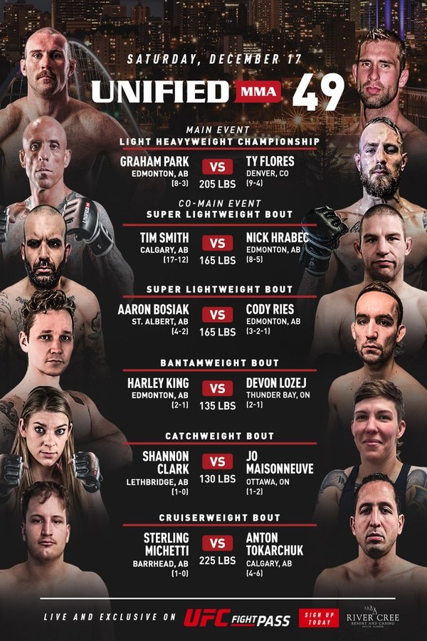 Unified MMA 49 poster