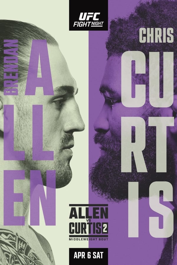 UFC Fight Night 240: Allen vs. Curtis 2 was a mixed martial arts event produced by the Ultimate Fighting Championship that took place on April 6, 2024, at the UFC Apex facility, in Enterprise, Nevada, part of the Las Vegas Metropolitan Area, United States.