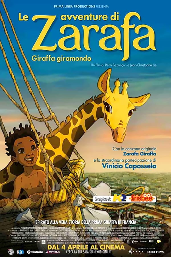 Le avventure di Zarafa – Giraffa giramondo (2012)