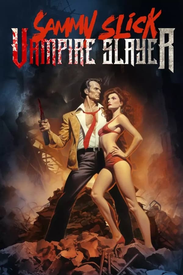 In the dark and seedy streets of Ybor City, Florida, Vampire Investigator Sammy Slick vows to rid the city of its blood sucking inhabitants once and for all. After a dancer from Foxy's Strip Club comes to him with her suspicions that the club's new owner is luring men in as potential prey, Sammy and his trusty sidekick Ash set out to prove her right and bring down the vampiress. Along the way they are met with obstacles, vampiric adversaries, and vampire strippers. As the stakes (and body count) rise, Sammy and Ash must use all their skills and ingenuity to put a stop to the blood trap and finally rid Ybor City of its vampire infestation. With non-stop action, comedic moments and a few unexpected twists, Sammy Slick : Vampire Slayer is a heart-pumping thrill ride unlike anything you've seen before.