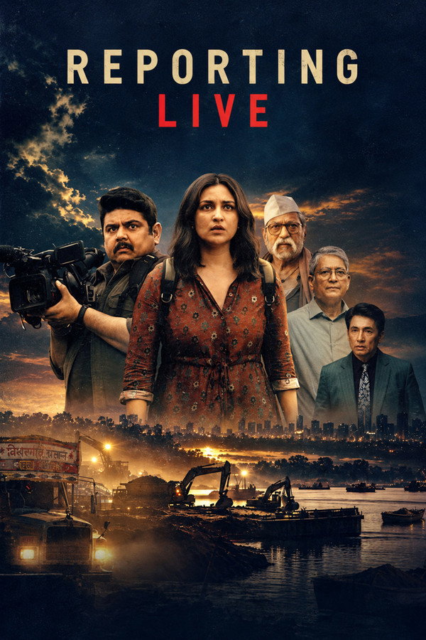 Reporting Live (2026) Hindi Movie Poster - CineFreak
