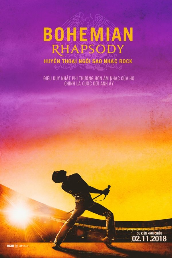 Bohemian Rhapsody: Huyền Thoại Ngôi Sao Nhạc Rock