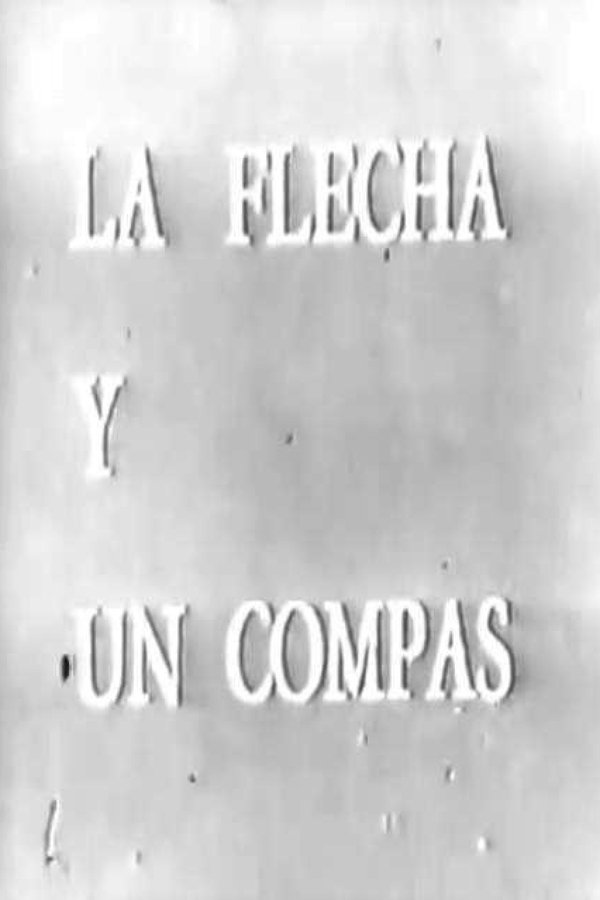 La flecha y un compás poster
