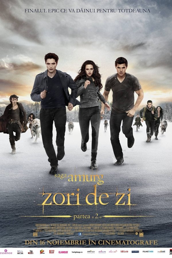 Saga Amurg: Zori de Zi – Partea II