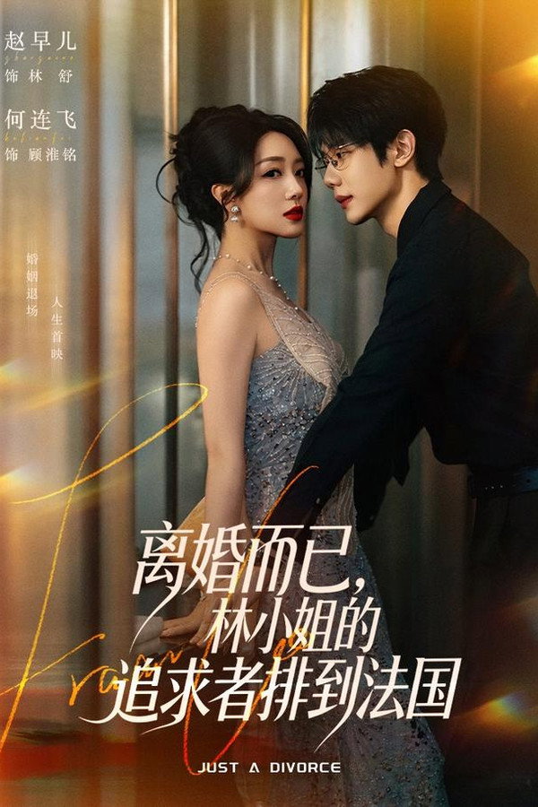 离婚而已，林小姐的追求者排到法国