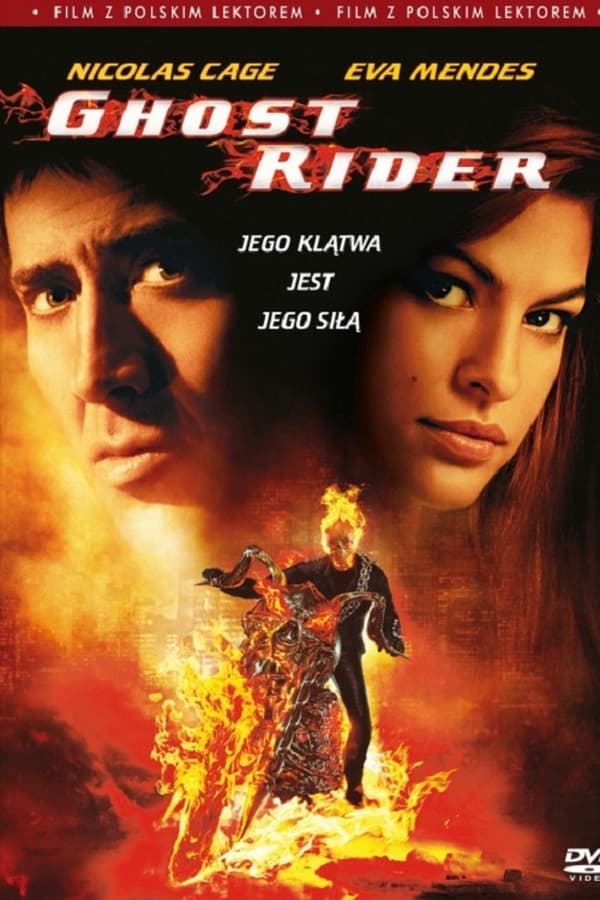 Dawno temu, gwiazda kaskaderki motocyklowej, Johnny Blaze (Nicolas Cage), zawarł pakt z diabłem, aby chronić tych, których kochał najbardziej: ojca i ukochaną z dzieciństwa, Roxanne (Eva Mendes). Teraz diabeł upomniał się o swoją własność. Za dnia Johnny jest kierowcą motocyklowym... a w nocy, w obecności szatana, staje się Ghost Riderem, piekielnym łowcą zbuntowanych demonów. Zmuszony do wykonywania poleceń szatana, Johnny pragnie za wszelką cenę stawić czoła swojemu przeznaczeniu i wykorzystać klątwę oraz swoją nadprzyrodzoną moc, aby chronić niewinnych.