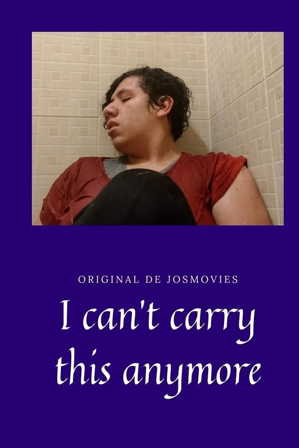 I Can't Carry This Anymore poster