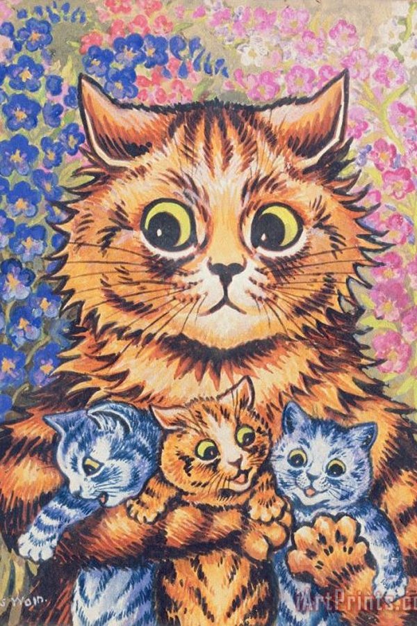 Art Celebrities at Home - Mr Louis Wain poster