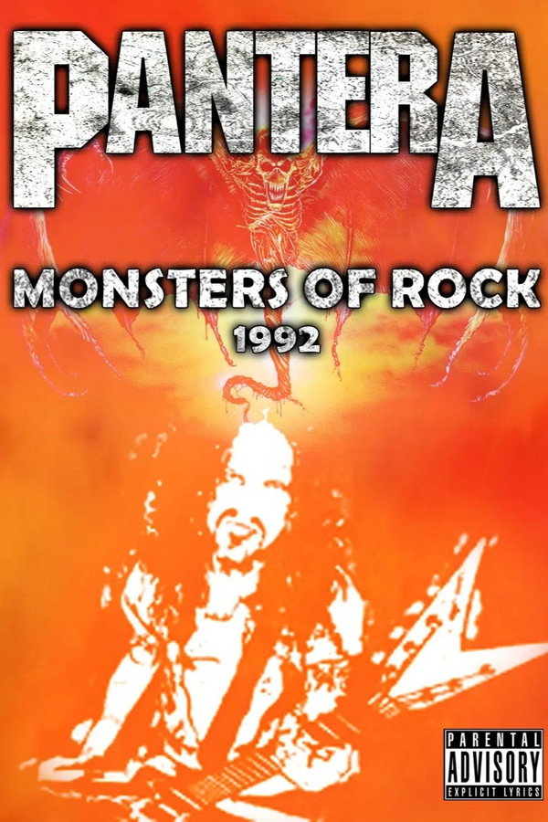 Pantera: [1992] Monsters of Rock Italy