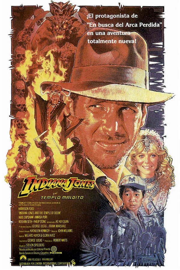 Indiana Jones 2: El templo de la perdición (1984) Pelicula Completa Español Latino Online Descarga