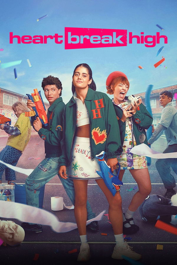 Heartbreak High (2026) Hindi Dubbed English Dual Audio Netflix Original Web series Season 3 All Episodes Movie Poster - CineFreak