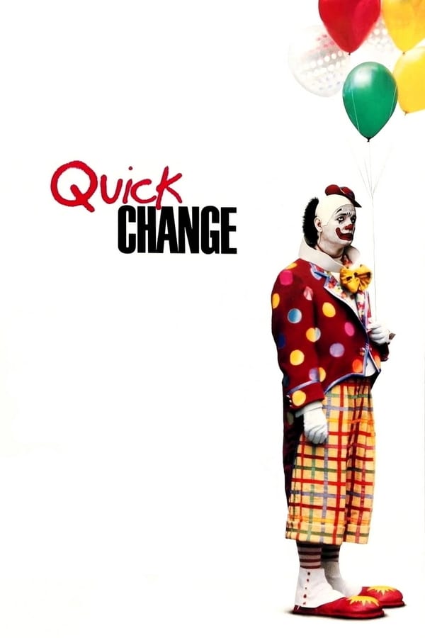 With the aid of his girlfriend, Phyllis Potter, and best friend, Loomis, Grimm enters a Manhattan bank dressed as a clown, creates a hostage situation and executes a flawless robbery. The only thing left for the trio to do is make their getaway out of the city and to the airport. It sounds simple enough, but it seems that fate deserts them immediately after the bank heist. One mishap after another conspires to keep these robbers from reaching freedom.