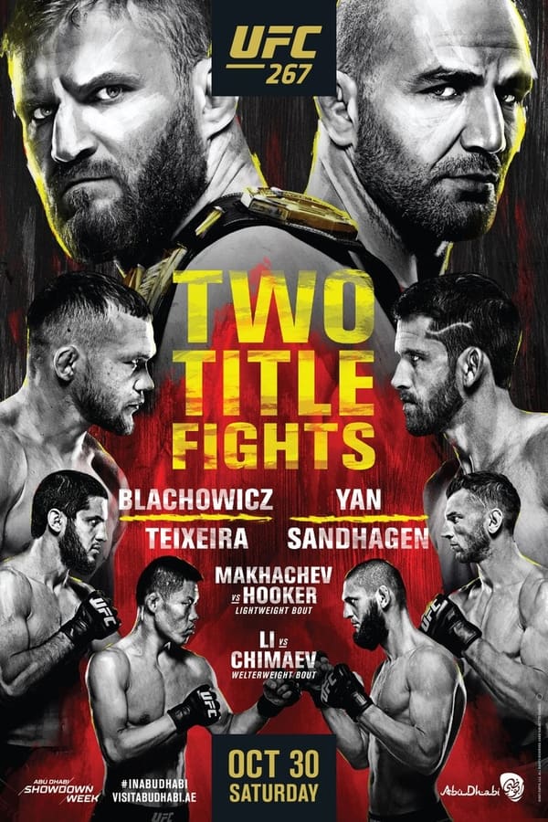 EN - UFC 267: Blachowicz vs. Teixeira  (2021)