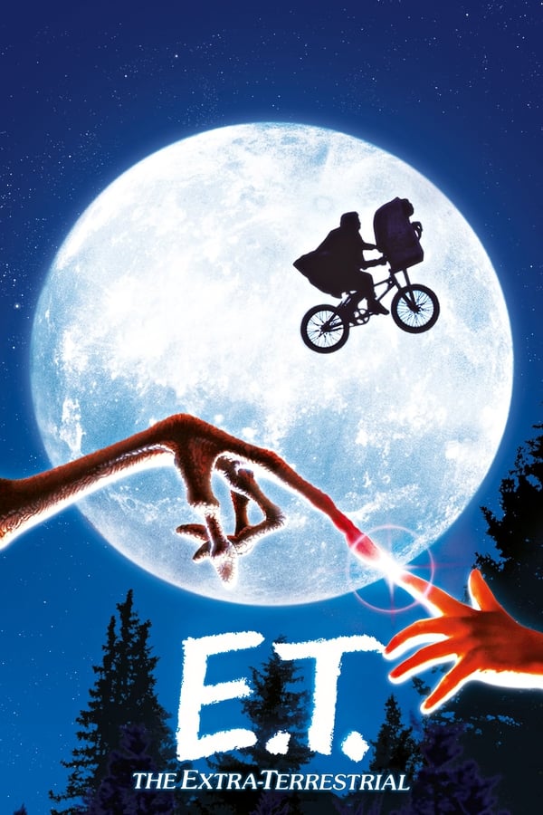 After a gentle alien becomes stranded on Earth, the being is discovered and befriended by a young boy named Elliott. Bringing the extraterrestrial into his suburban California house, Elliott introduces E.T., as the alien is dubbed, to his brother and his little sister, Gertie, and the children decide to keep its existence a secret. Soon, however, E.T. falls ill, resulting in government intervention and a dire situation for both Elliott and the alien.