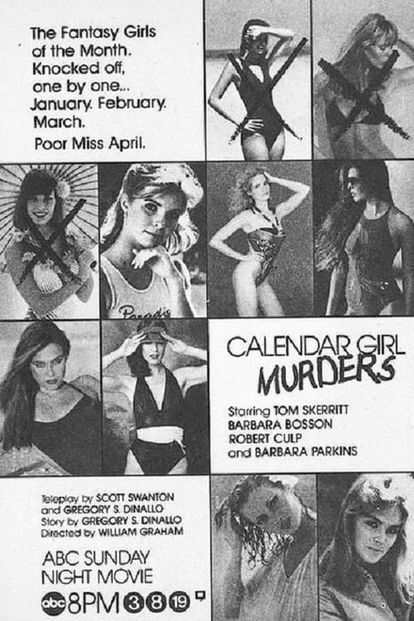 Millionaire Richard Trainor is rolling out a new spread featuring a beautiful nude model for each month of the year. However, the party is ruined when Miss January is pushed off a building and later Miss February is knifed to death. Homicide detective Dan Stoner is assigned to the case which leads to the seductive former model Cassie Bascombe. What connection is she to the case and will the killer be caught before he/she reaches Miss December?