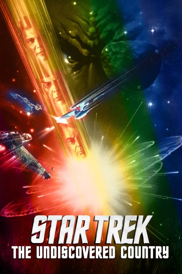 On the eve of retirement, Kirk and McCoy are charged with assassinating the Klingon High Chancellor and imprisoned. The Enterprise crew must help them escape to thwart a conspiracy aimed at sabotaging the last best hope for peace.