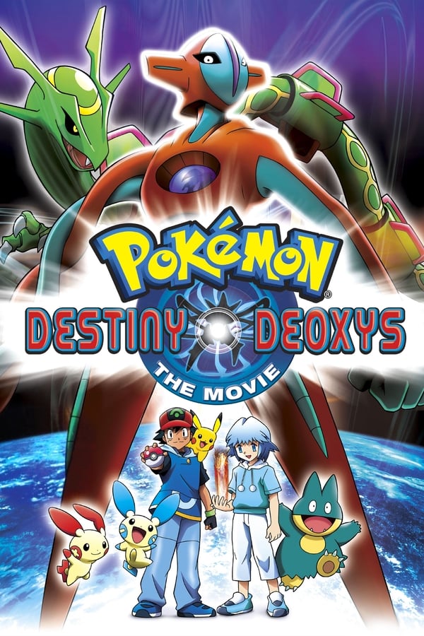 Deoxys, a Pokémon from outer space, terrorizes the high-tech city Ash Ketchum and his friends are visiting.