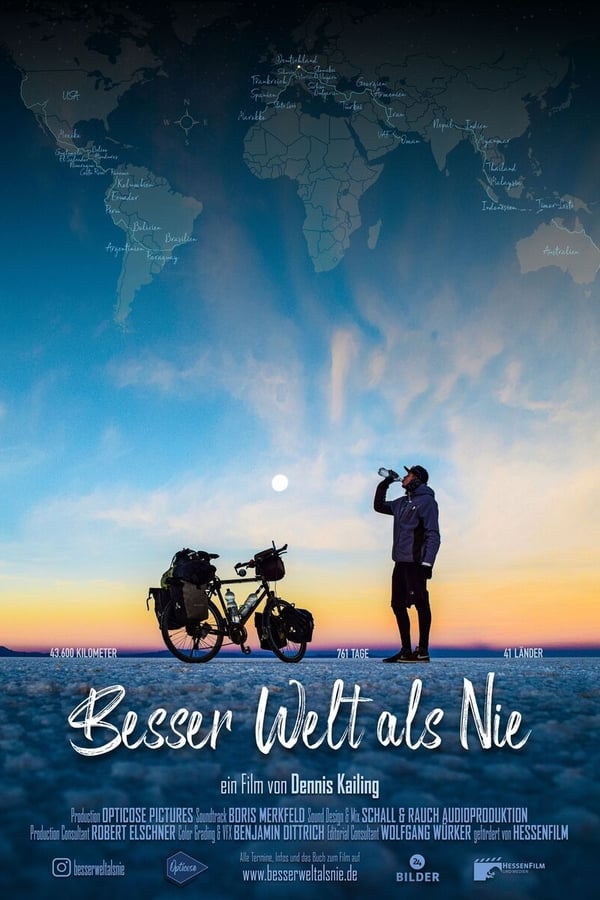 Home2Home tells the story of Dennis Kailing who travels 43,600 km (27,000 miles) through 41 countries on 6 continents to circumnavigate the planet in 761 days. He does it on a bicycle - on his first bike journey ever. With the question 